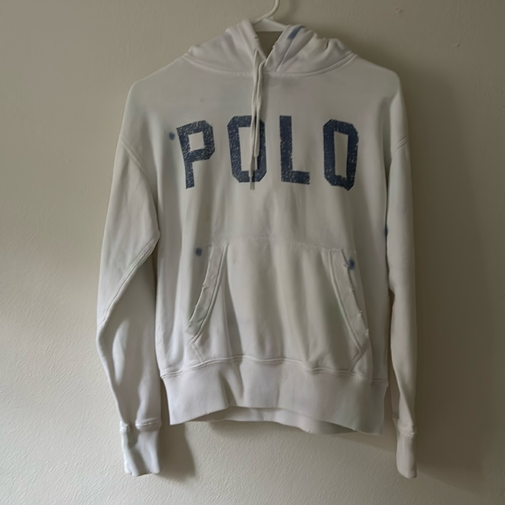 Ralph Lauren Polo Pastel Paint Splatter hoodie and jogger set